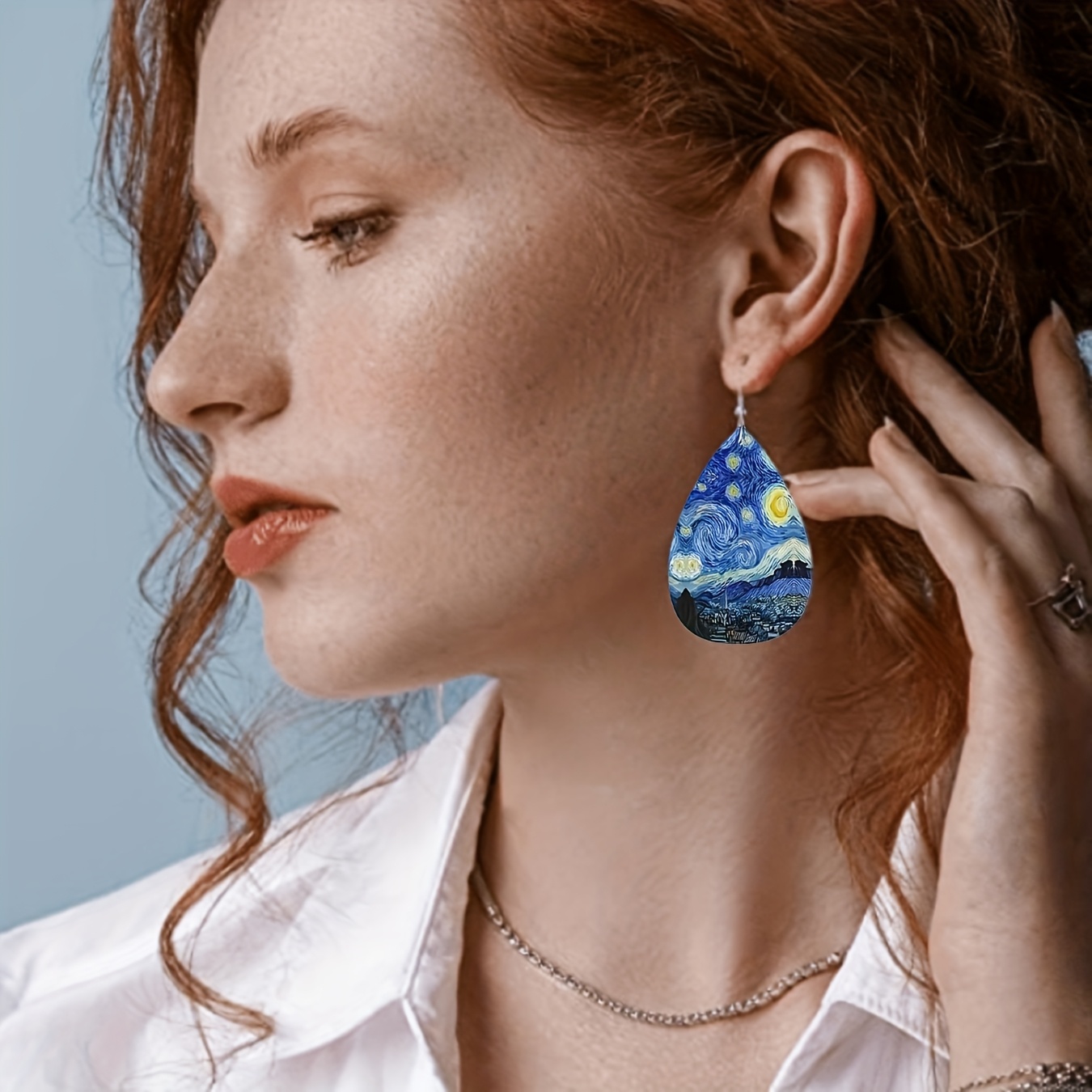 2pc Women's Classic Bohemian Drop Earrings Set